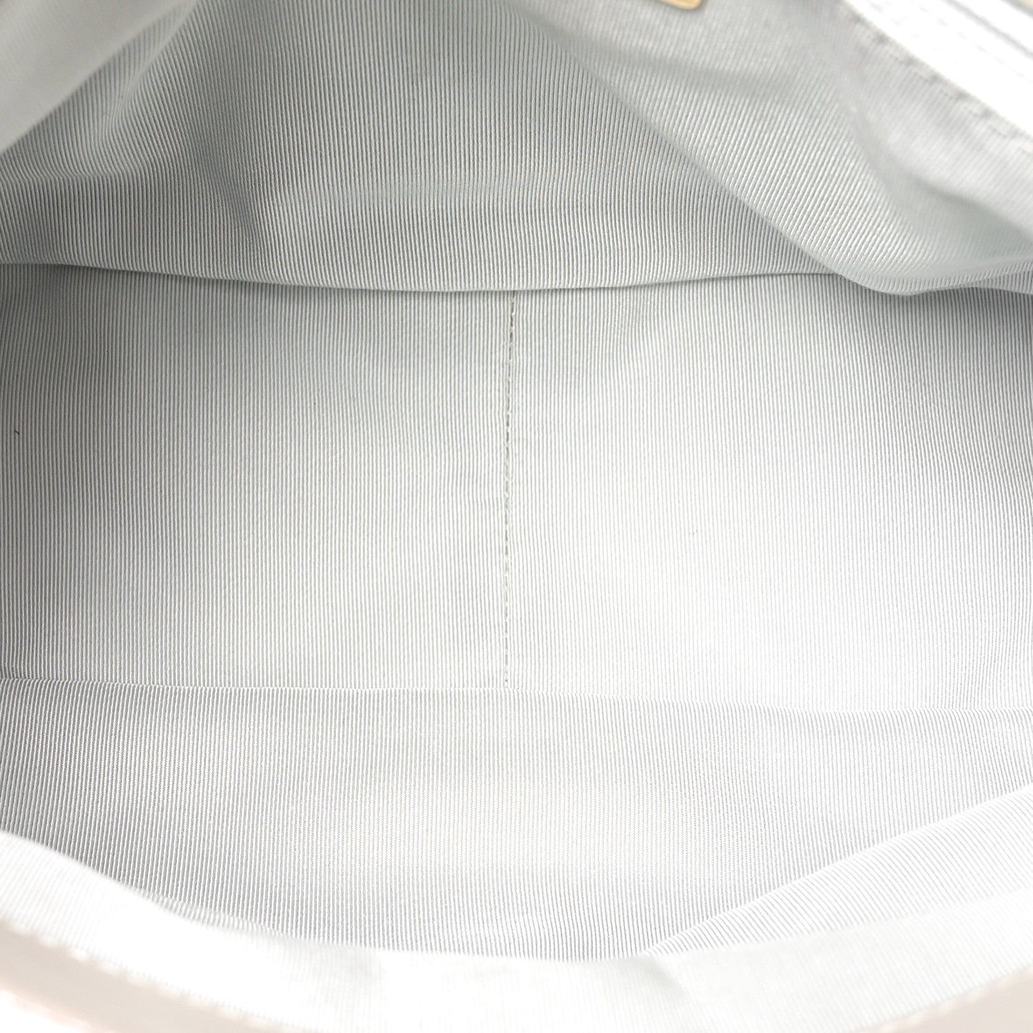 Chanel Iridescent Calfskin Quilted Large Chanel 19 Flap White 5 of 10