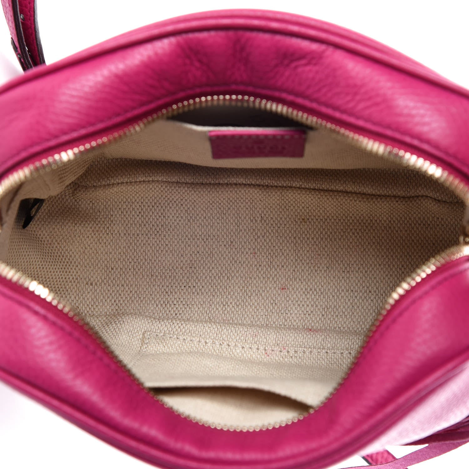 Gucci Cellarius Calfskin Small Soho Disco Bag Bright Bouganville 7 of 10