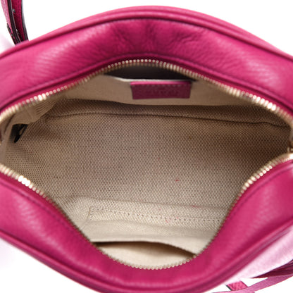 Gucci Cellarius Calfskin Small Soho Disco Bag Bright Bouganville 7 of 10
