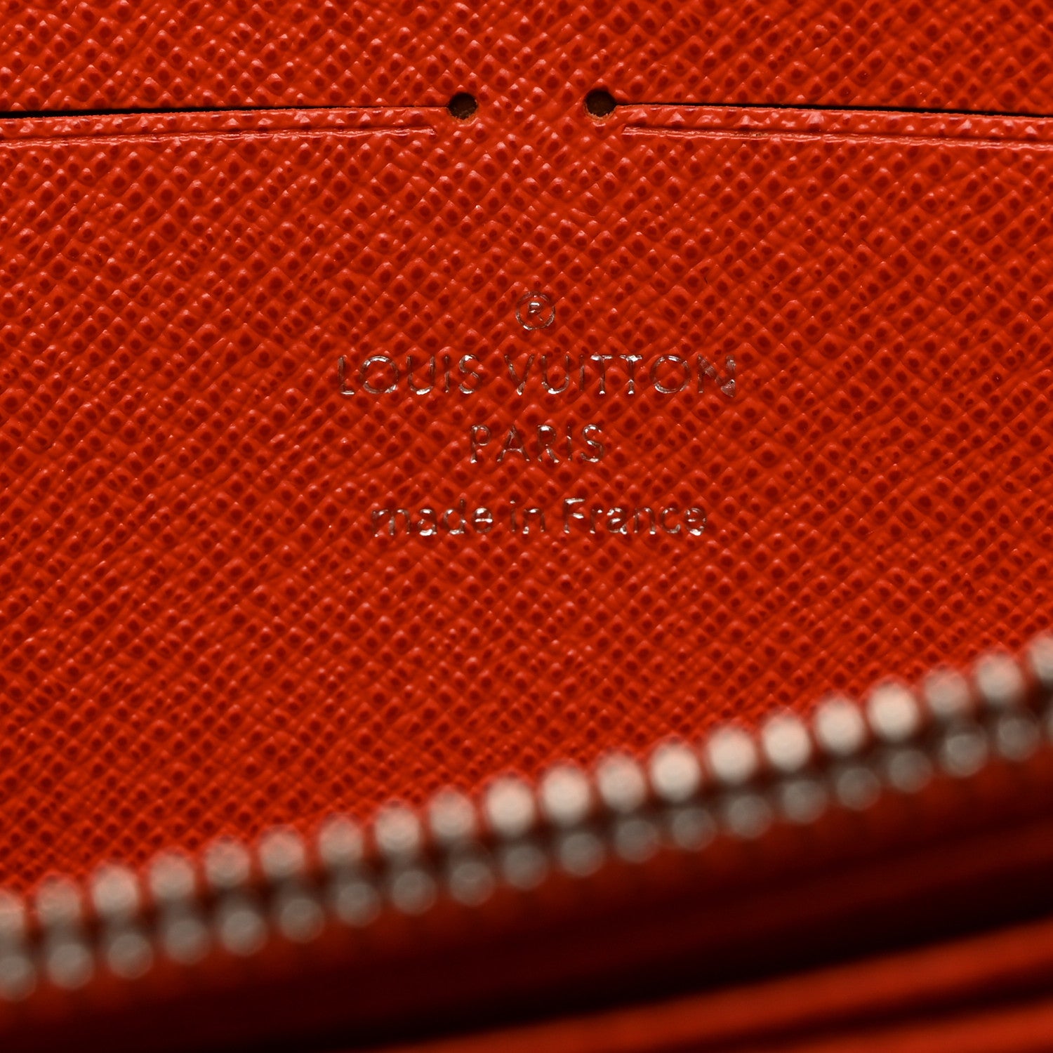 Louis Vuitton Epi Zippy Wallet Piment 6 of 8