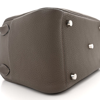 Hermes Taurillon Clemence Lindy 26 Etain 9 of 12