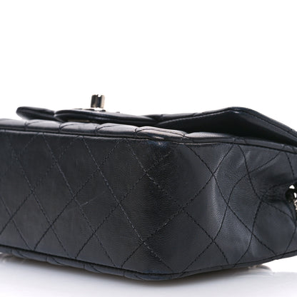 Chanel Lambskin Quilted Mini Rectangular Flap Black 10 of 11