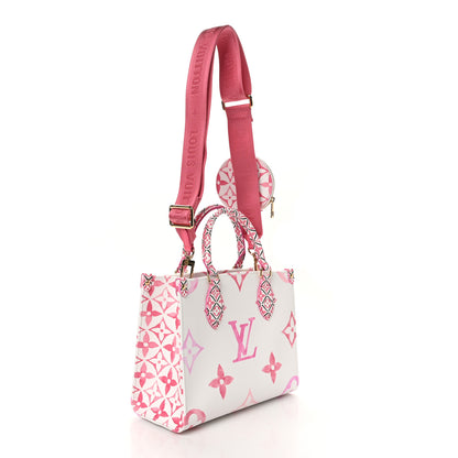 Louis Vuitton Monogram Giant By The Pool 2.0 Onthego PM Pink 2 of 10