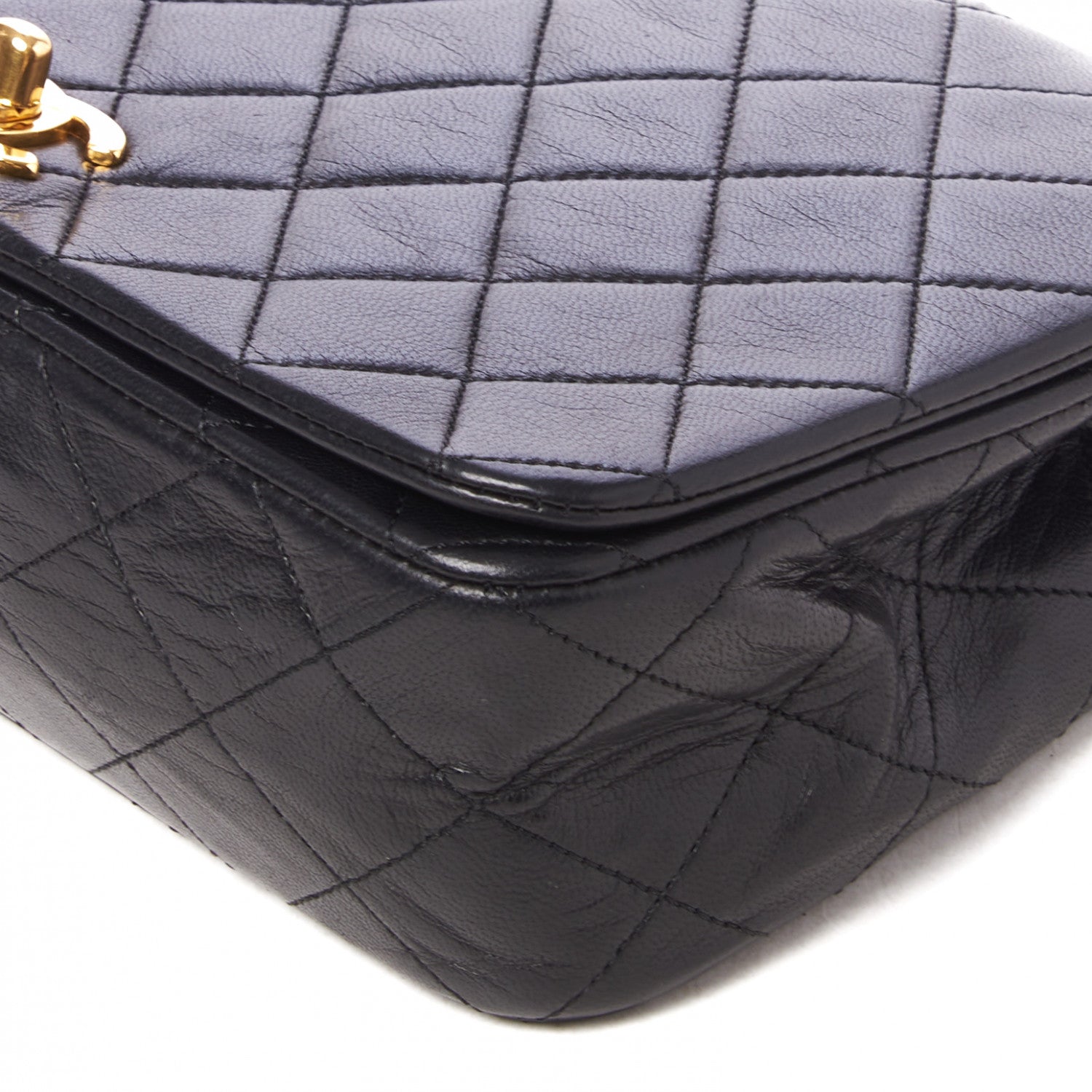 Chanel Lambskin Quilted Small Single Flap Bag Black 5 of 9