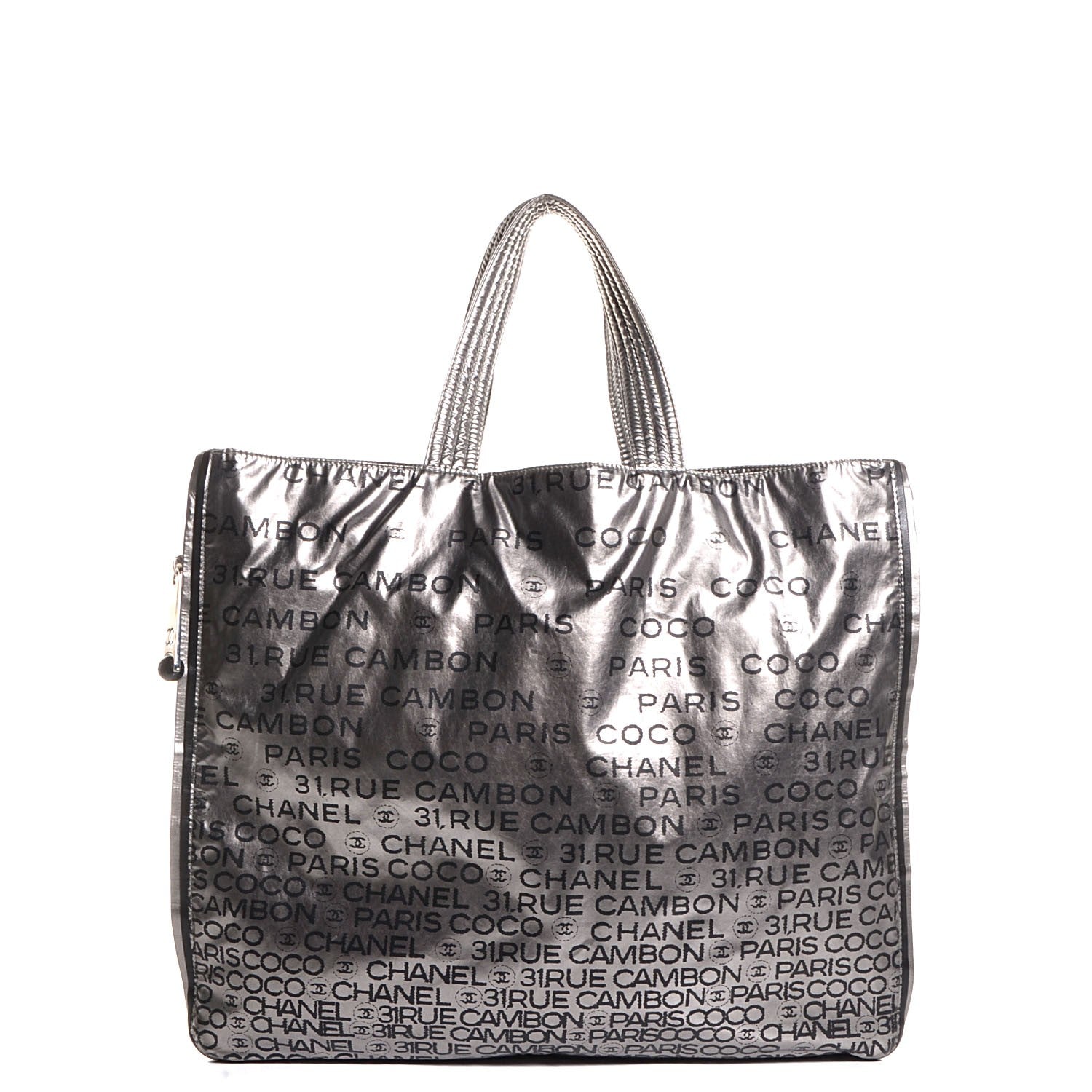 Chanel Coated Canvas Unlimited Large Tote Argent Fonce 1 of 7