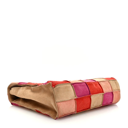 Chanel Suede Patchwork Medium Mademoiselle Flap Multicolor 4 of 11