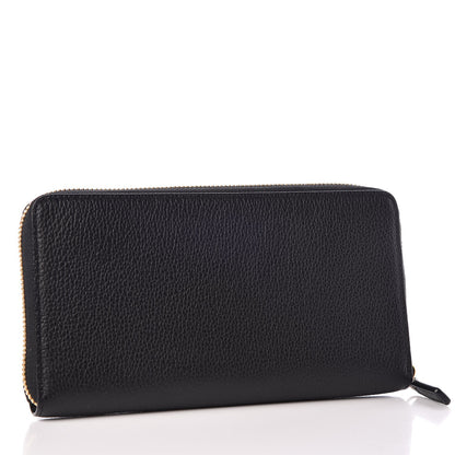 MCM Calfskin Fontanellas Park Avenue Milla Zip Around Wallet Black 3 of 7