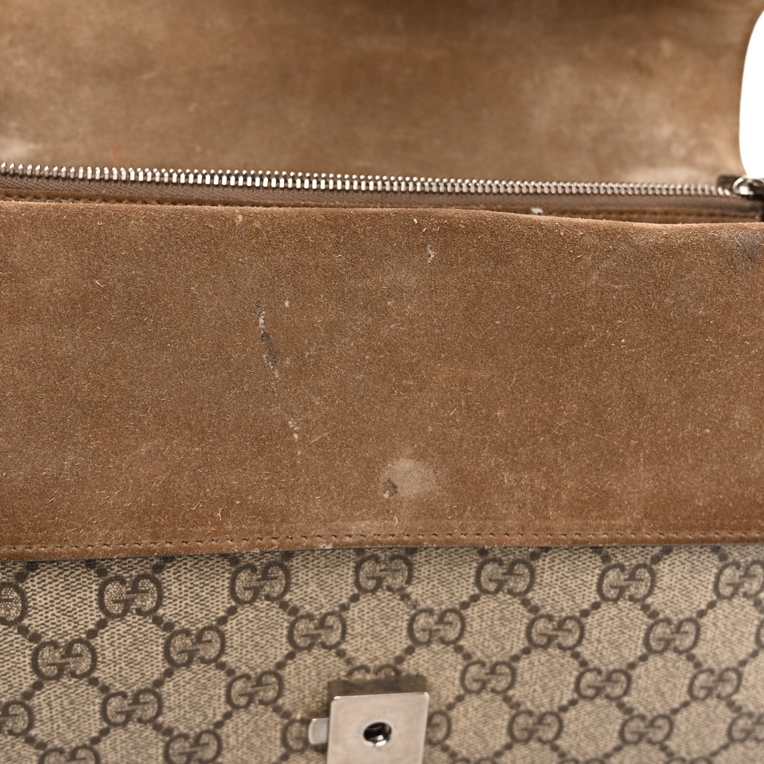 Gucci GG Supreme Monogram Small Dionysus Shoulder Bag Taupe 11 of 15