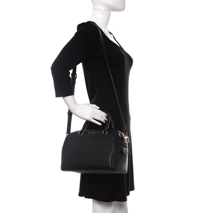 Louis Vuitton Empreinte Speedy Bandouliere 25 NM Black 2 of 10