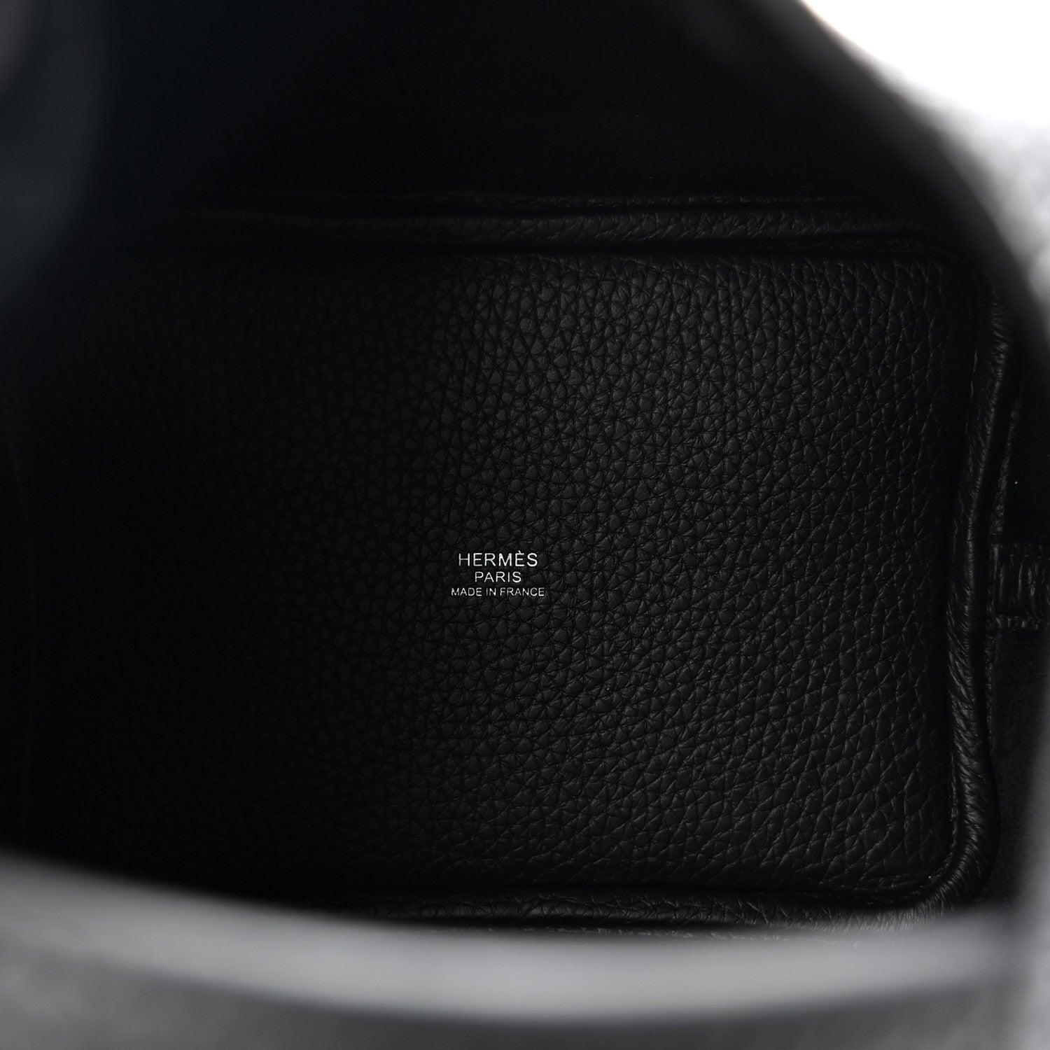 Hermes Taurillon Clemence Monochrome Picotin Lock 18 PM Black 5 of 10