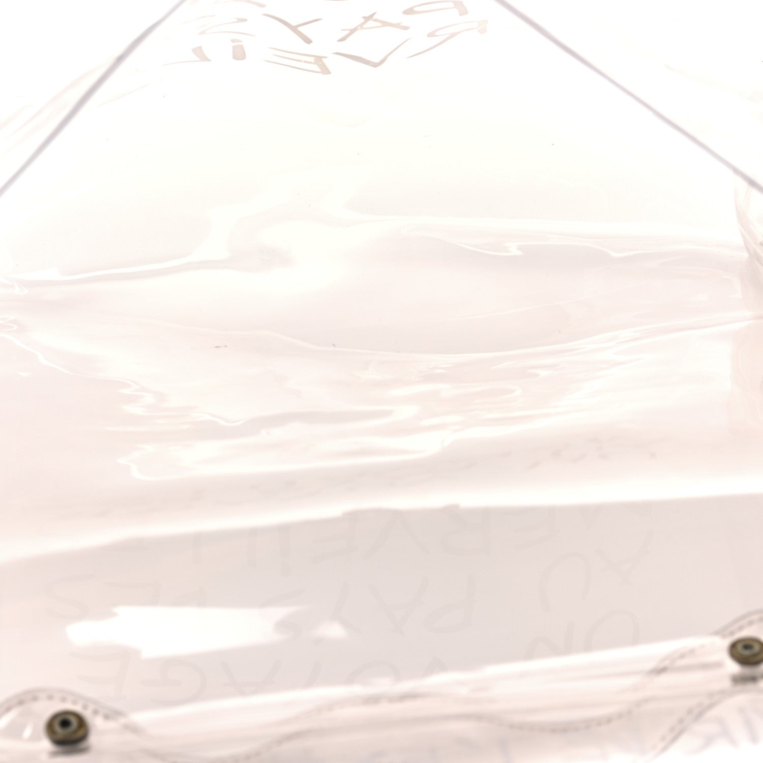 Hermes Vinyl Souvenir De L'Exposition Kelly Transparent 5 of 8