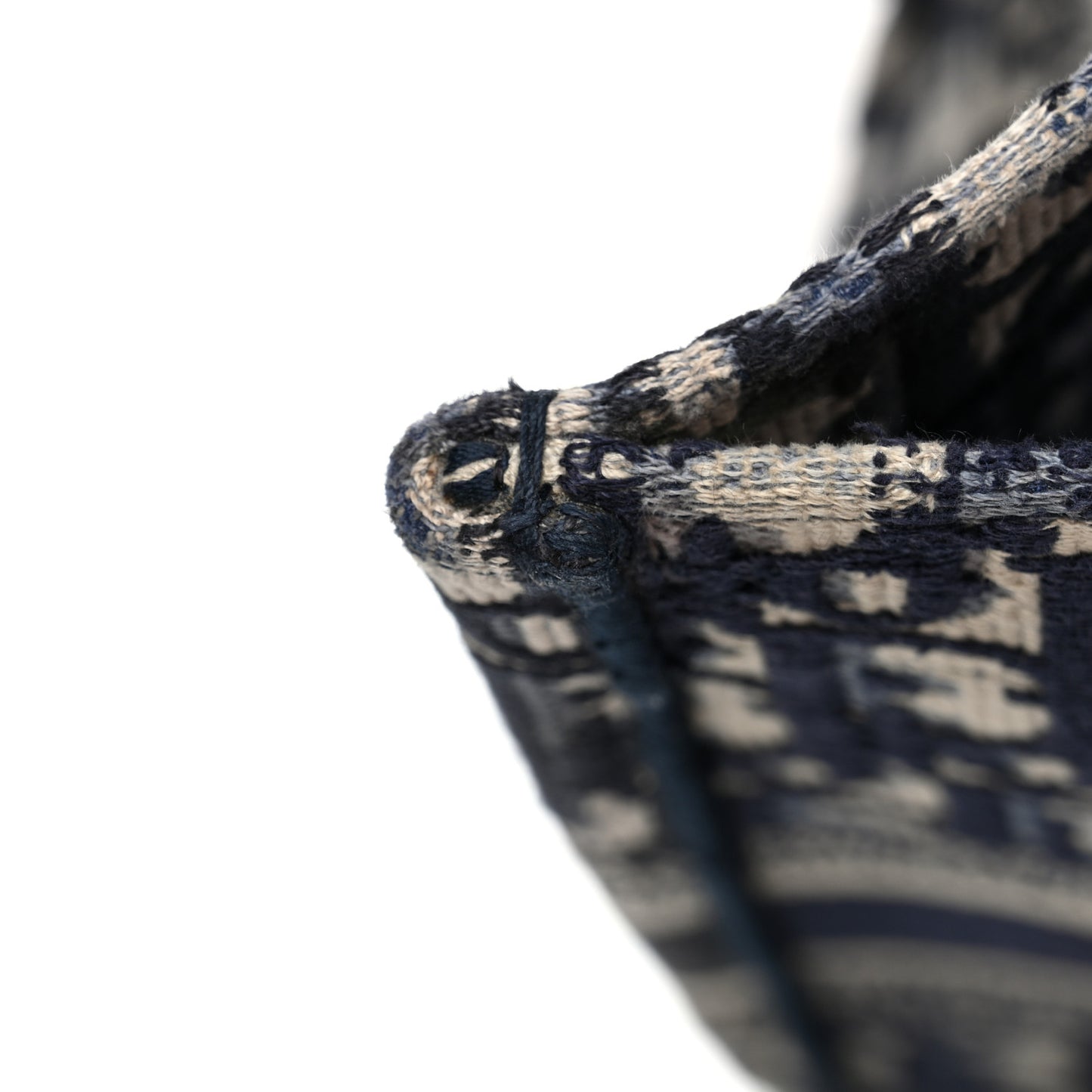 Oblique Medium Book Tote Blue Multicolor