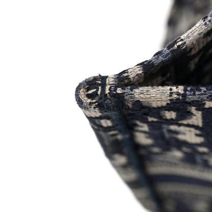 Christian Dior Oblique Medium Book Tote Blue Multicolor 15 of 16