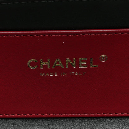 Chanel Shiny Caviar Preppy Coco Small Bowling Bag Black 6 of 10