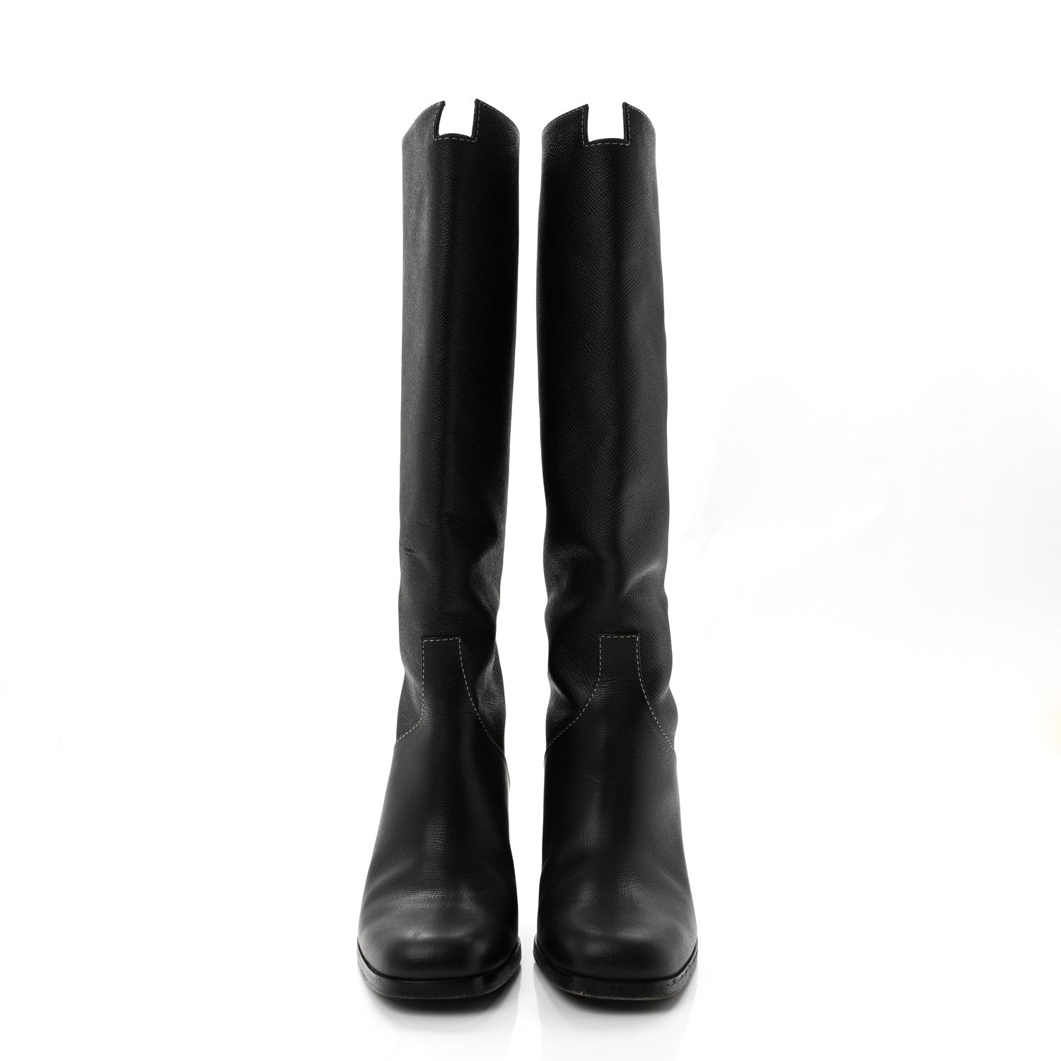 Hermes Epsom Foulee 60 Boots 36 Black 3 of 9