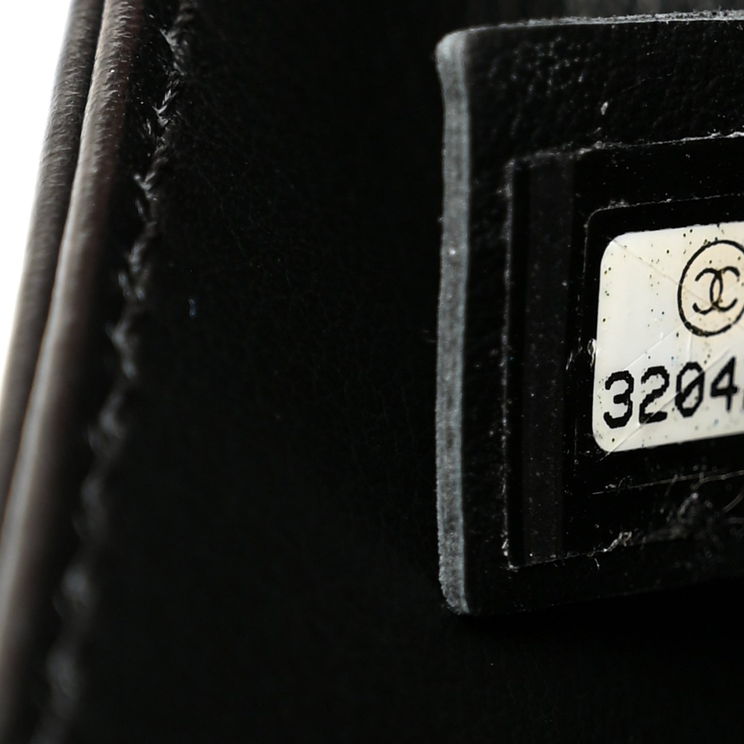 Calfskin Quilted CC Uniform Flap Belt Bag Black