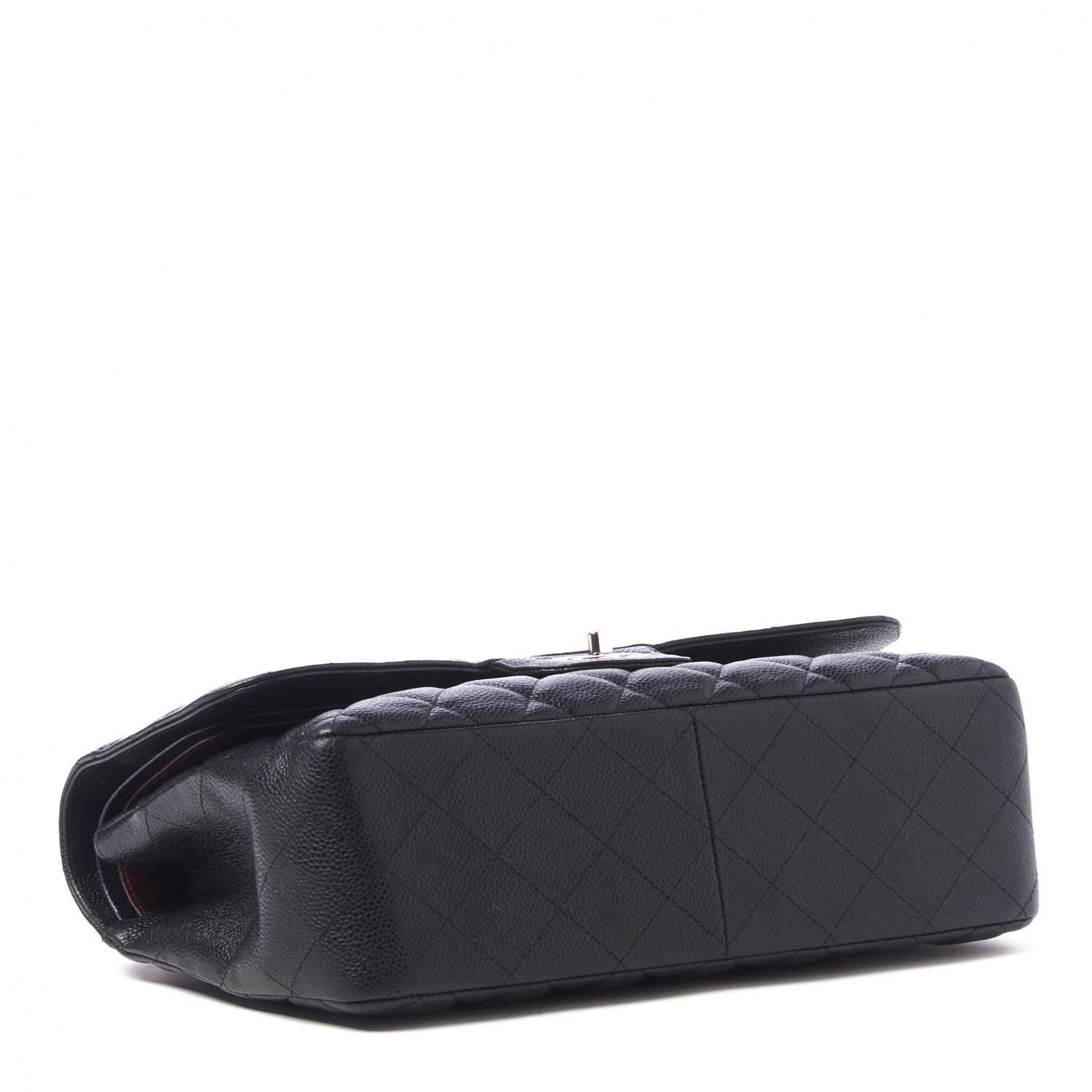Chanel Caviar Quilted Jumbo Double Flap Black 4 of 10