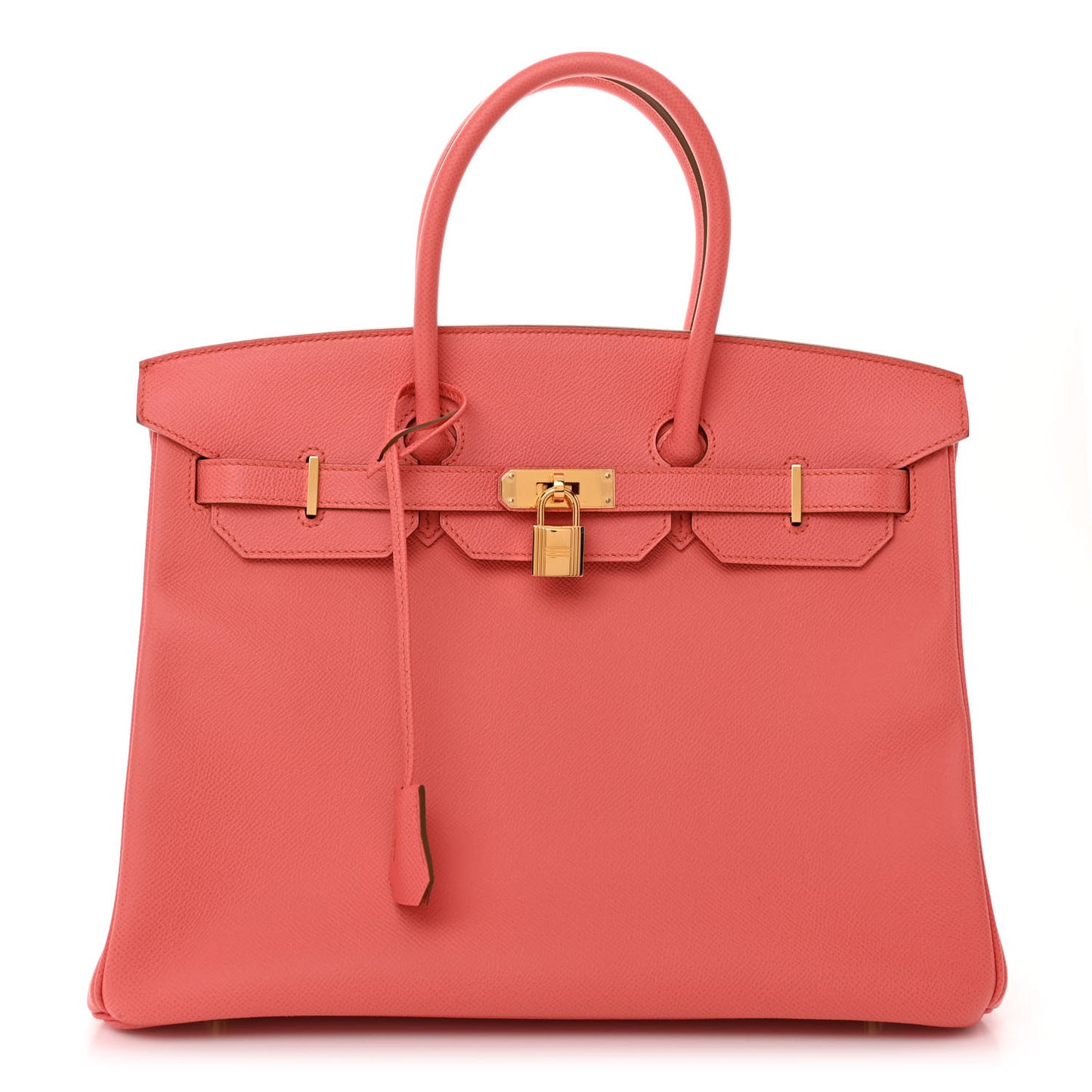 Epsom Birkin 35 Flamingo