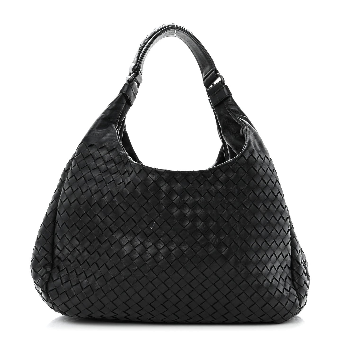 Nappa Intrecciato Medium Campana Black