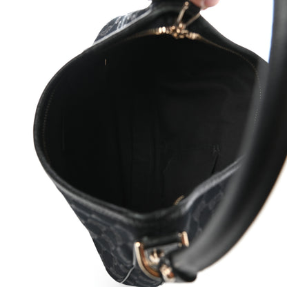 Gucci Monogram Medium Abbey D Ring Hobo Black 5 of 9