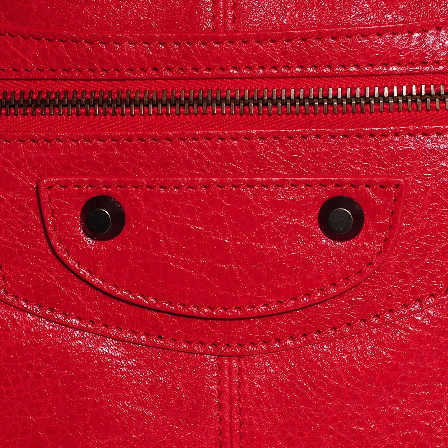 Balenciaga Agneau Classic Hardware Work Rouge Cardinal 13 of 13