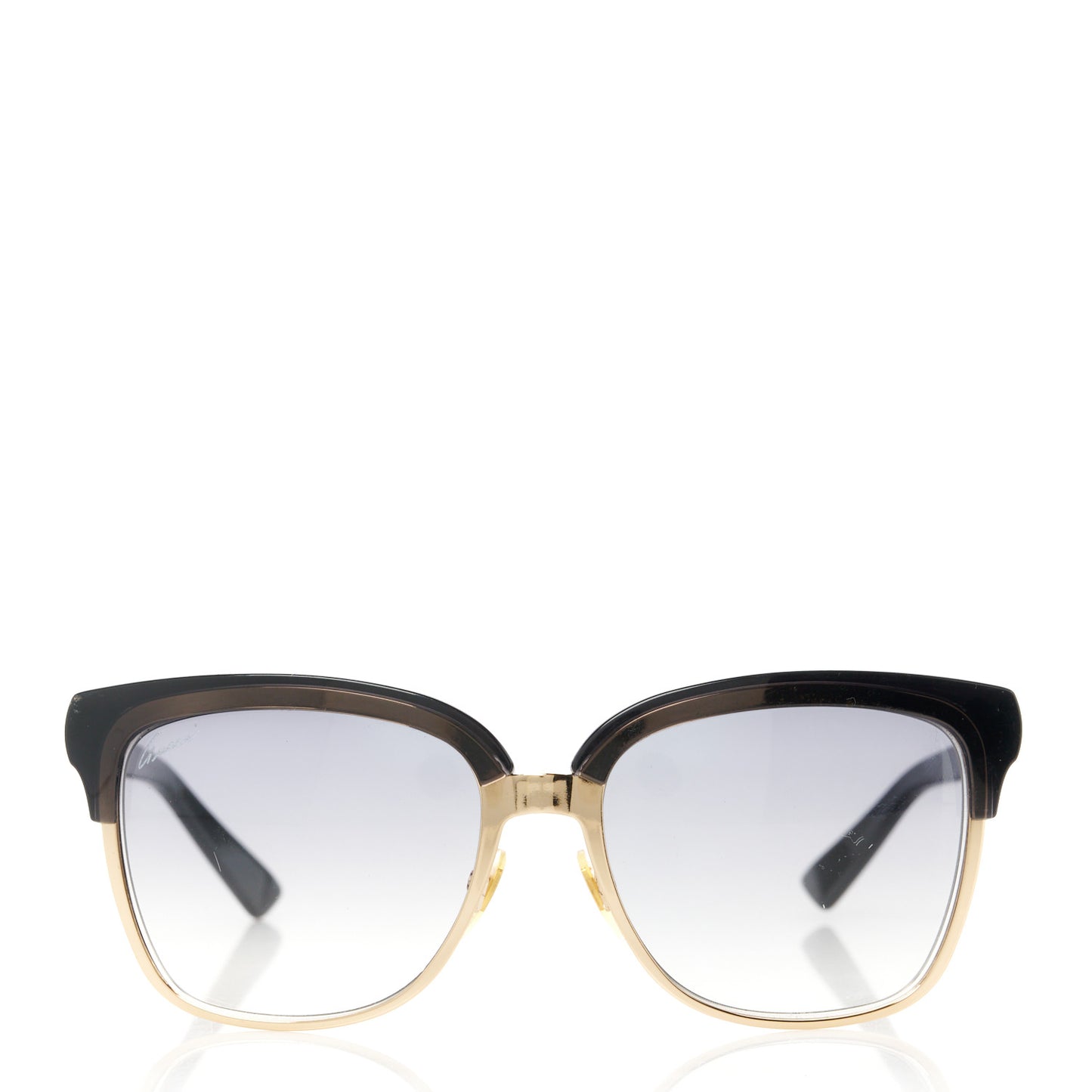 Metal Square Sunglasses GG4246/S Gold