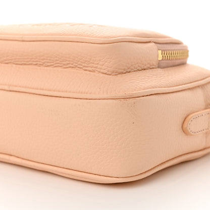 Burberry Grained Calfskin Small Camera Bag Peach Pink 10 of 11
