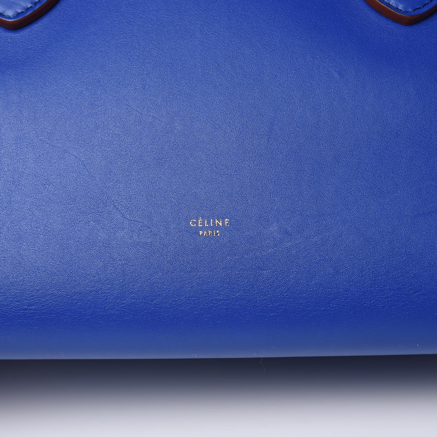 Celine Natural Calfskin Medium Tie Knot Tote Indigo 13 of 20