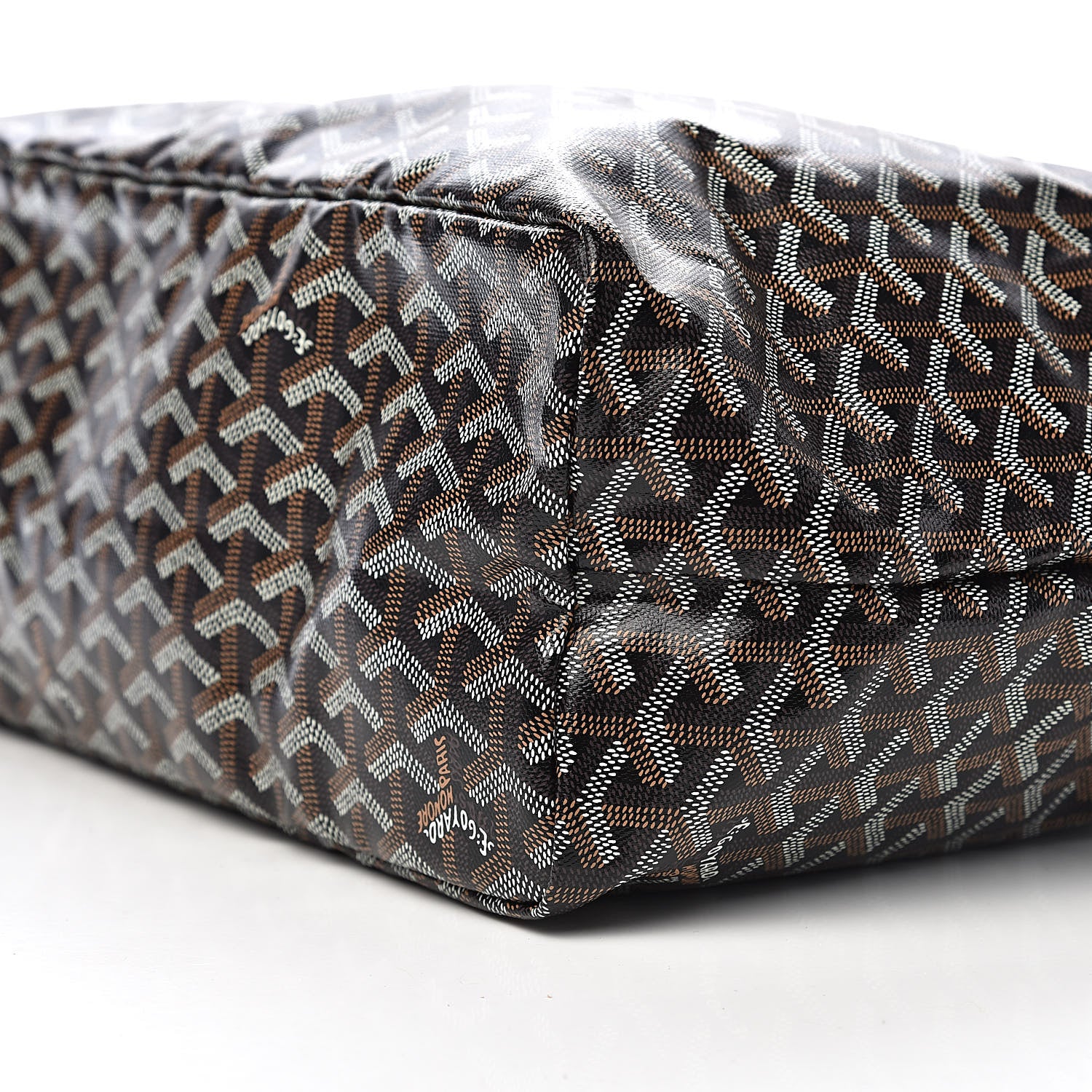 Goyard Goyardine Saint Louis PM Black Gold 10 of 11