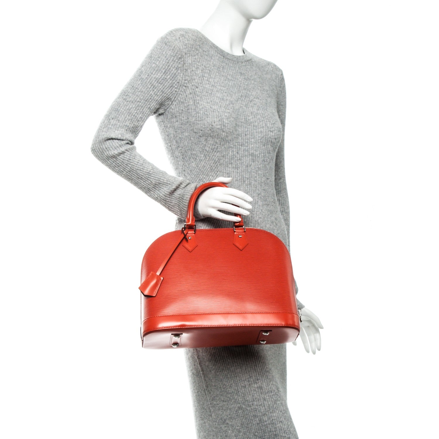 Louis Vuitton Epi Alma MM Piment 2 of 6