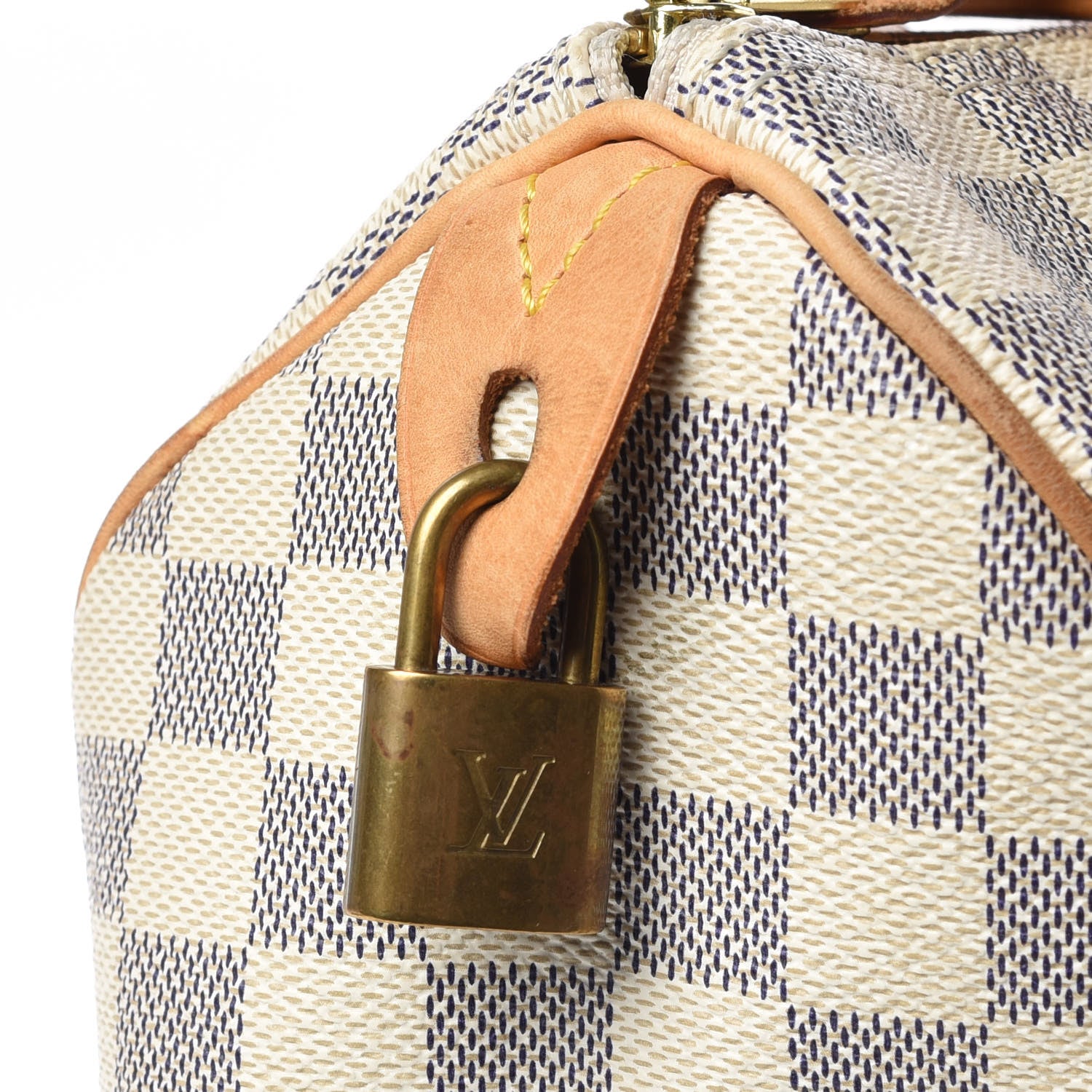 Louis Vuitton Damier Azur Speedy 25 10 of 12