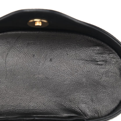 Chanel Lambskin Quilted Small Tassel Shoulder Bag Black 12 of 13