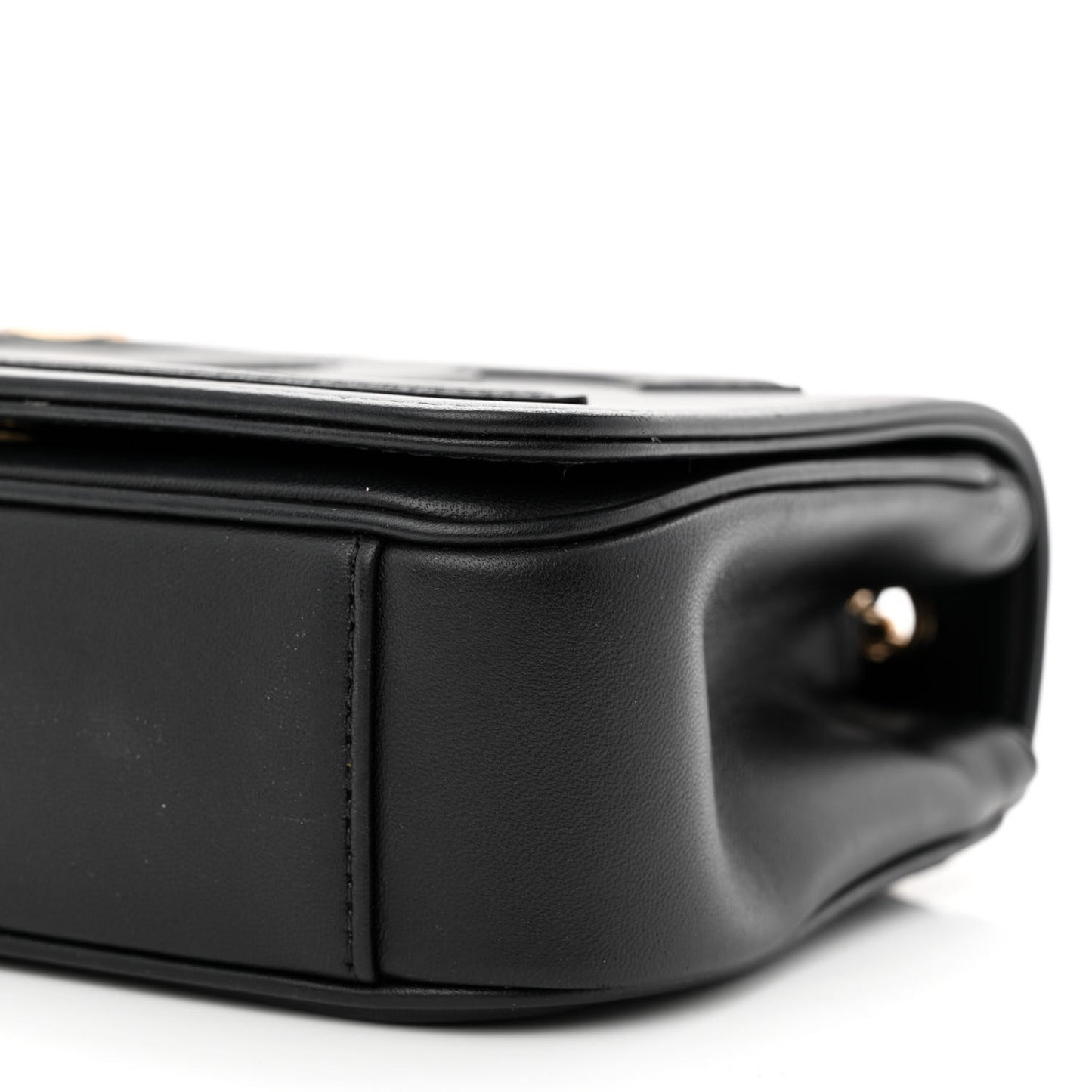 Lambskin CC Mania Flap Bag Black