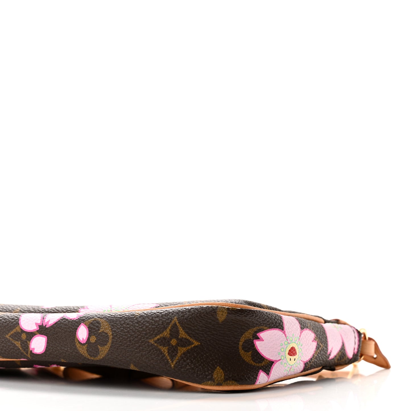 Monogram Cherry Blossom Pochette Accessories Brown
