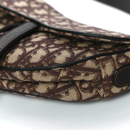 Christian Dior Monogram Saddle Bag Brown 10 of 24