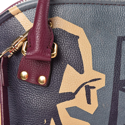 Burberry Prorsum Calfskin Printed Rain or Shine Small Bloomsbury Purple 14 of 16