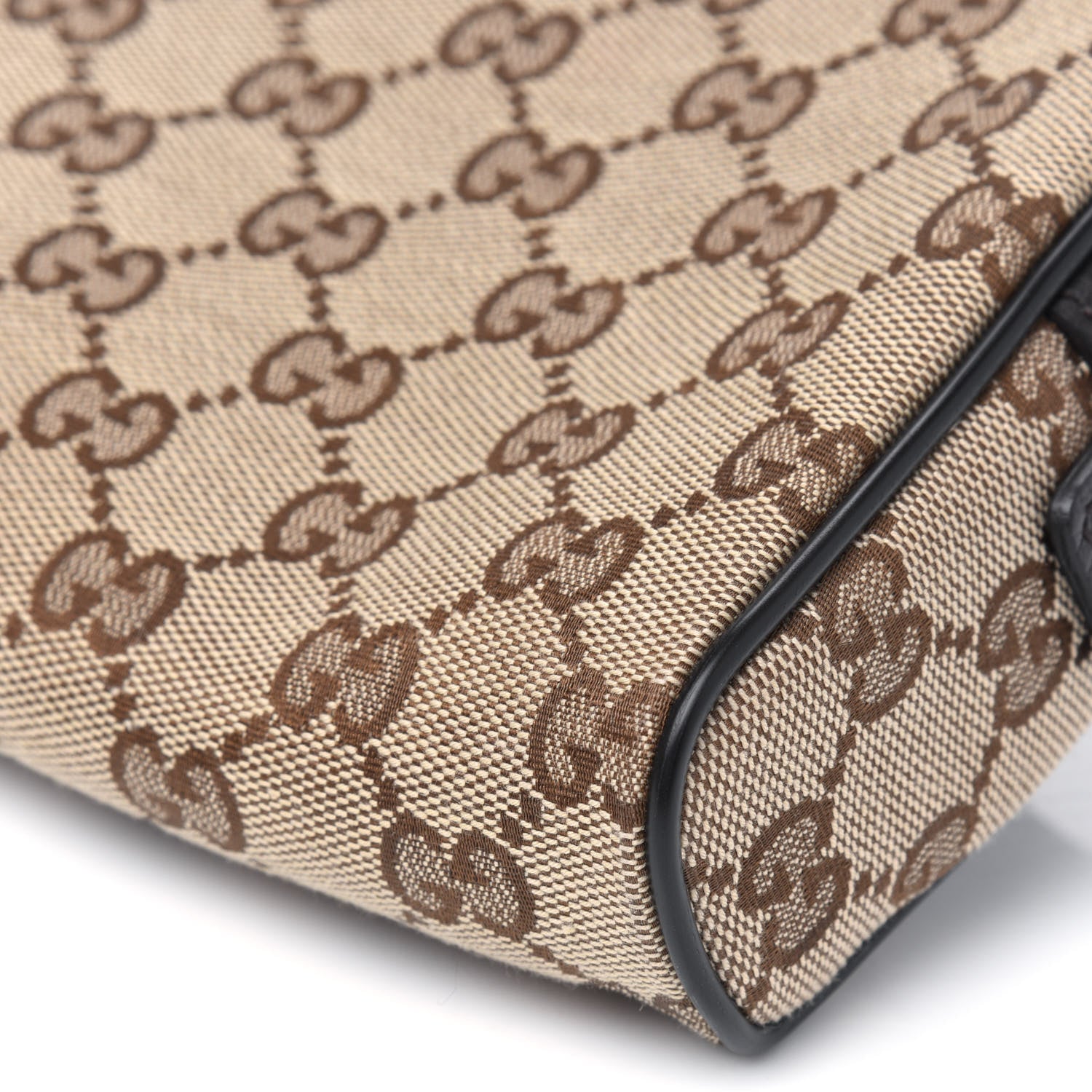 Gucci Monogram Belt Bag Dark Brown 10 of 15