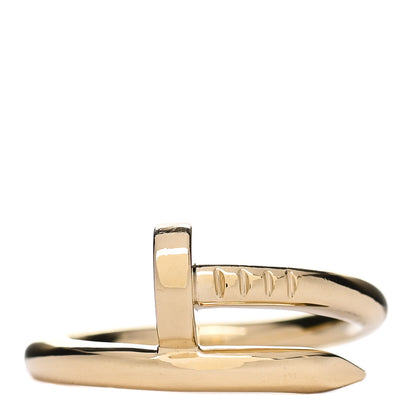 Cartier 18K Yellow Gold Juste Un Clou Ring 53 6.25 1 of 5