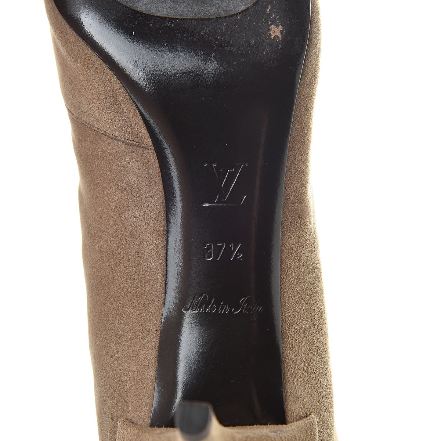 Suede Secrecy Ankle Boots 37.5 Taupe