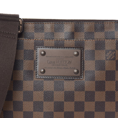 Louis Vuitton Damier Ebene Brooklyn Flat Pochette 10 of 10