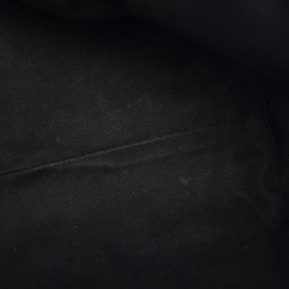 Chanel Washed Lambskin Quilted Studded CC Large Tote Black 17 of 17