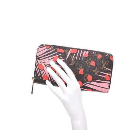 Louis Vuitton Monogram Jungle Dots Zippy Wallet Sugar Pink Poppy 2 of 8