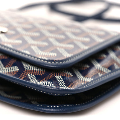 Goyard Goyardine Plumet Wallet Clutch Navy 9 of 9