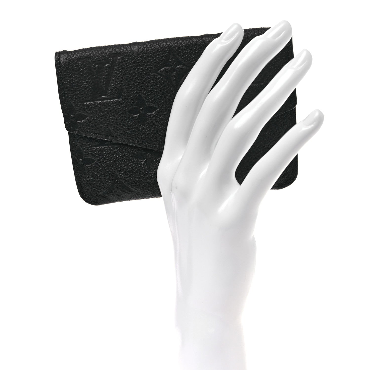 Louis Vuitton Empreinte Key Pouch Black 2 of 8