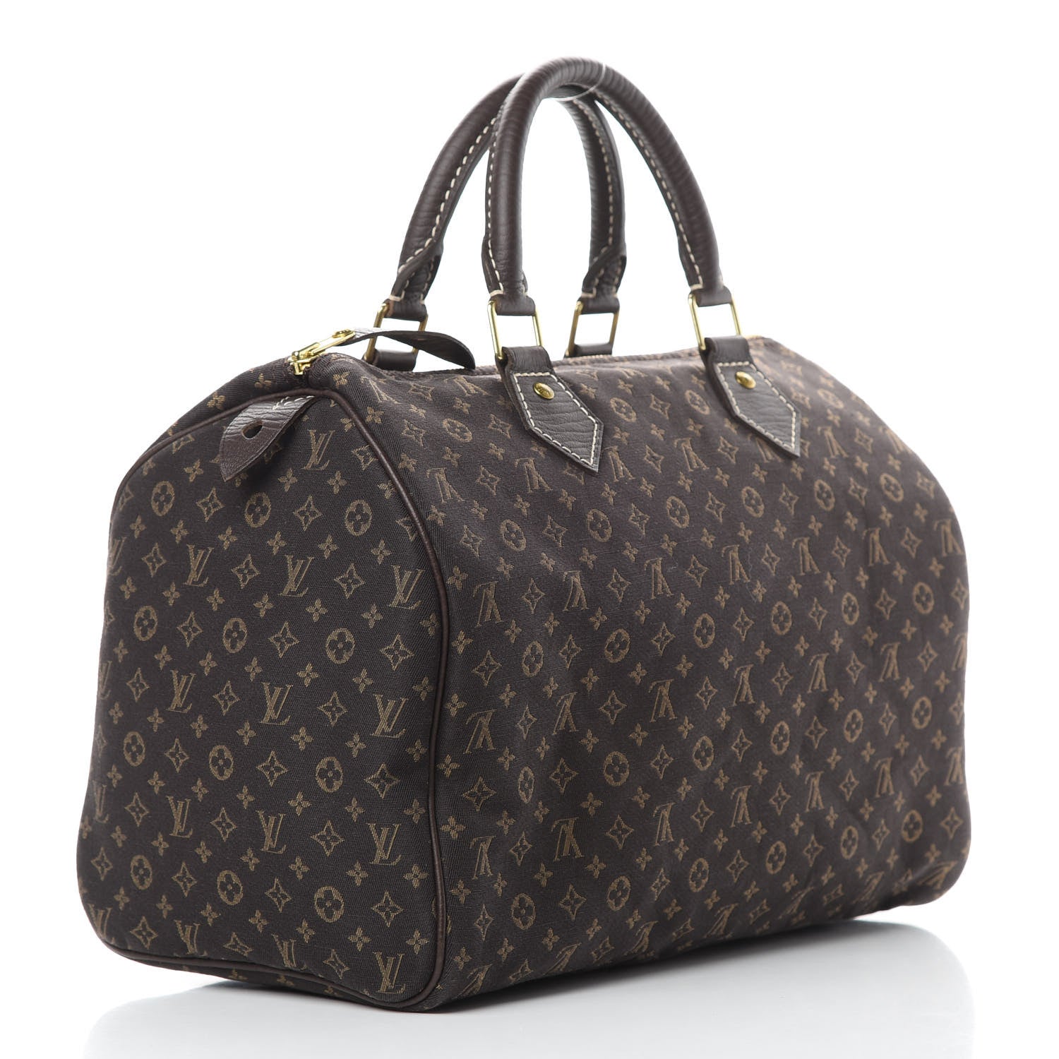 Louis Vuitton Mini Lin Speedy 30 Ebene 3 of 15