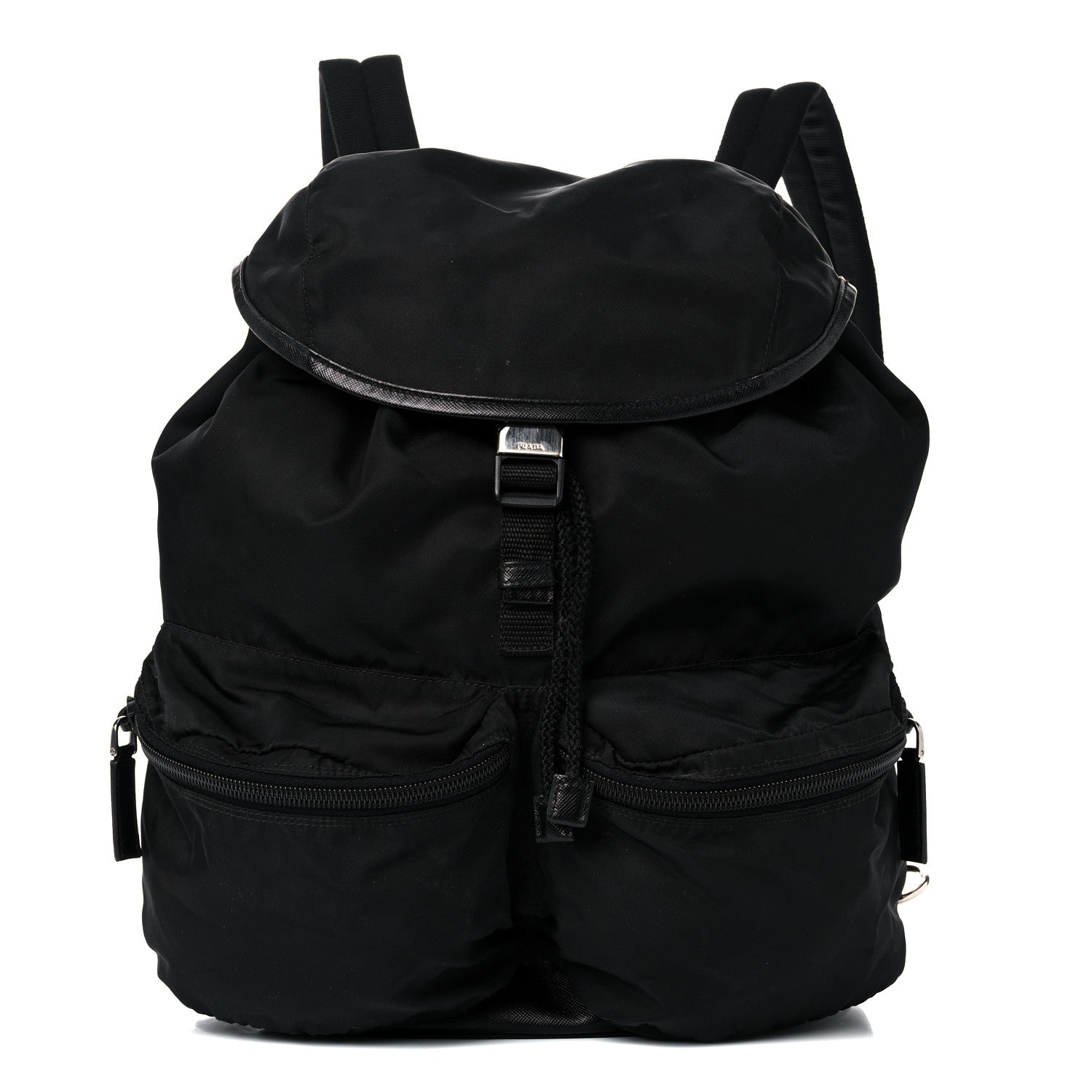 Prada Tessuto Nylon Vela Backpack Black 1 of 14