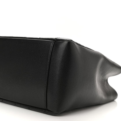 Chanel Caviar Quilted Grand Shopping Tote GST Black 10 of 11