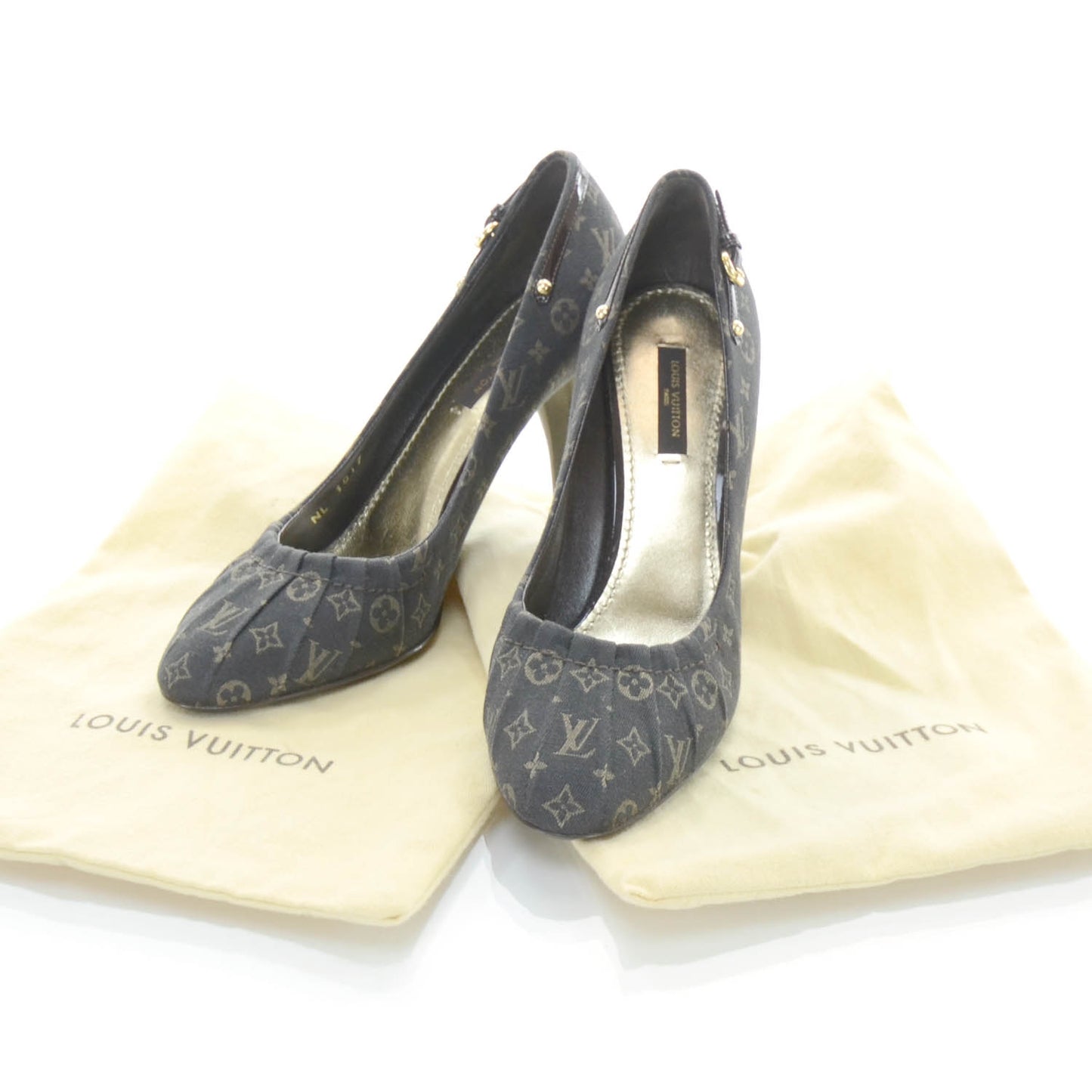 Mini Lin Monogram Heels Pumps Ebene 37