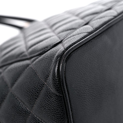 Chanel Caviar Quilted Medallion Tote Black 10 of 13