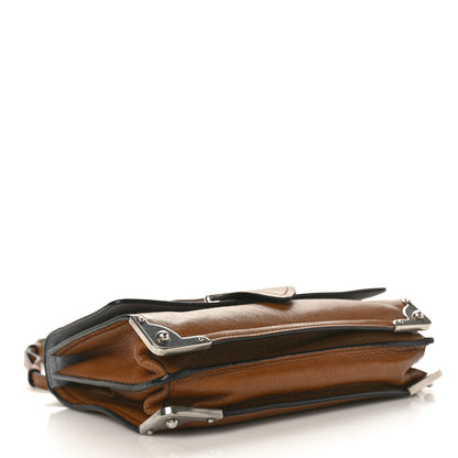 Prada Glace Calfskin Large Soft Cahier Bag Brown 4 of 12